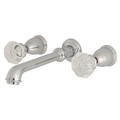 Celebrity KS7121WCL Two-Handle Wall Mount Bathroom Faucet KS7121WCL